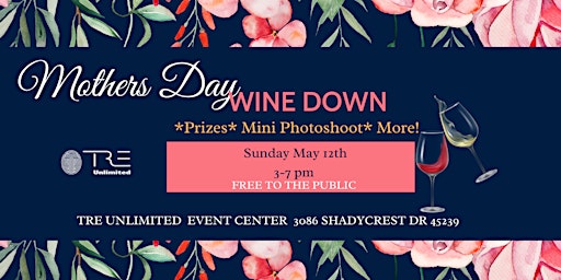 Image principale de Mother's Day Wine Down