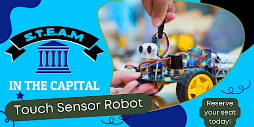 Primaire afbeelding van S.T.E.A.M in the Capital - Touch Sensor Robot