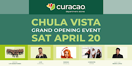 Curacao Chula Vista’s FREE Grand Opening Event