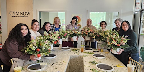 Flower Arrangement Class: SPRING GARDEN