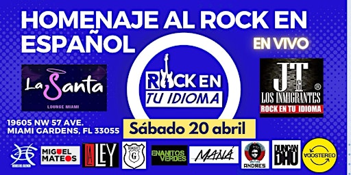 Hauptbild für Una Noche de ROCK EN TU IDIOMA