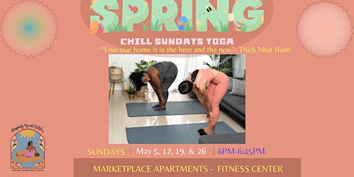 Imagem principal do evento Chill Sundays: Spring Yoga Flow