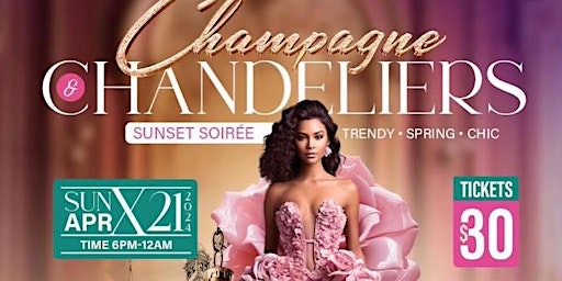 Imagem principal do evento "Champagne and Chandeliers"