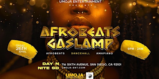 AFROBEATS GASLAMP primary image