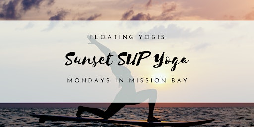 Sunset SUP Yoga in Mission Bay primary image