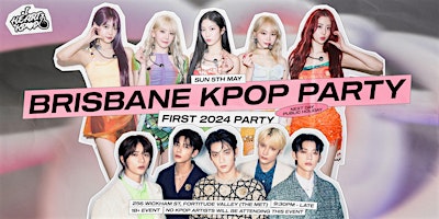 Imagen principal de BRISBANE KPOP PARTY | 2024 FIRST PARTY | SUN 5 MAY