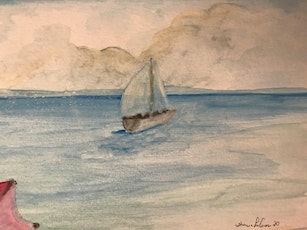 Watercolor Sailing in Narragansett Bay Paint Class