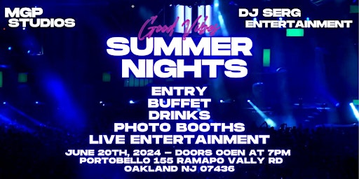 The Summer Solstice Party: Good Vibes & Summer Nights