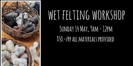 Wet Felting Workshop primary image