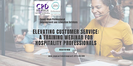 Imagen principal de Elevating Customer Service for Hospitality Professionals