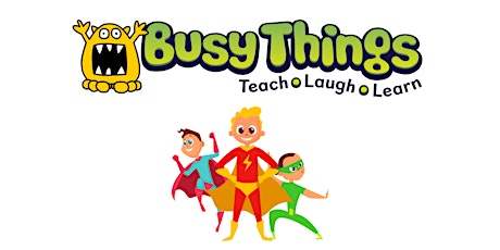 Design a Superhero with BusyThings (Session B) - Ages 4-6  primärbild