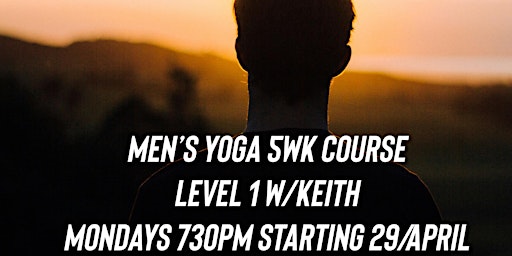 Imagem principal de MEN'S YOGA 5-WEEK COURSE, LEVEL I