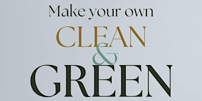 Immagine principale di Clean and Green Workshop 