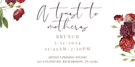 A toast to Mother's Brunch