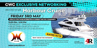 CWC Exclusive Networking Harbour Cruise primary image