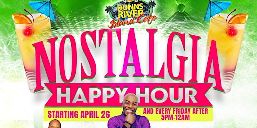 Nostalgia Happy Hour with live band primary image