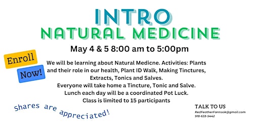 Image principale de Intro to Natural Medicine