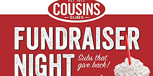 Image principale de Cousins Subs Fundraiser Wednesday, April 24, benefiting Second Hand Purrs