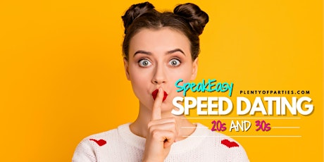 20s & 30s Speed Dating for Singles | NYC Speakeasy : Sincerely, Ophelia primary image