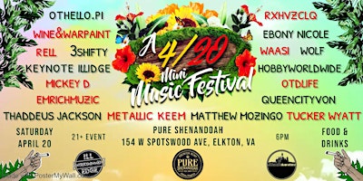 Primaire afbeelding van A 4/20 Mini Music Festival