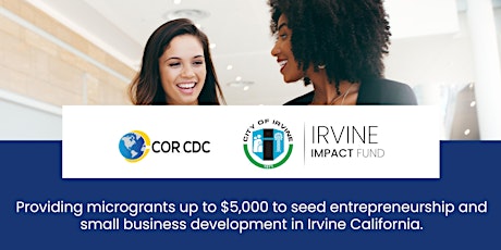 Irvine Small Business Grant Program In Person Training
