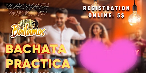 Imagem principal do evento bachata/salsa Practica and  social