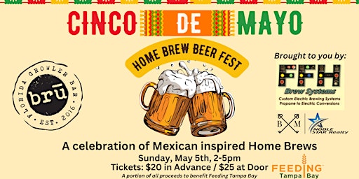 Imagem principal de Cinco de Mayo Beer Fest: A Celebration of Mexican Inspired Home Brews