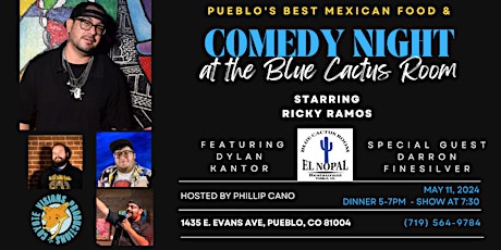 Comedy Night at the Blue Cactus Room May 2024