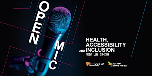 Hauptbild für Open Mic Pitch Night (Health, Accessibility & Inclusion)