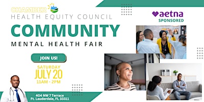 Imagen principal de 2nd Annual Minority Mental Health Fair - Vendor Link