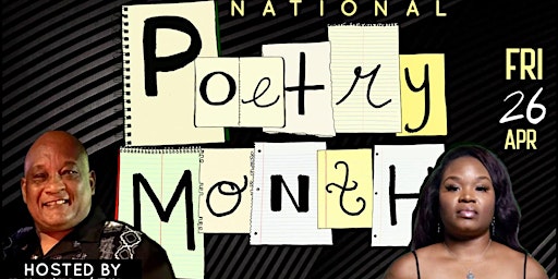 Imagem principal do evento Snow Industries Celebrates NATIONAL POETRY MONTH at FEUL LOUNGE on APR 26th