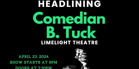 Comedian Brian Tucker Headlining LimeLight Theatre April 23rd