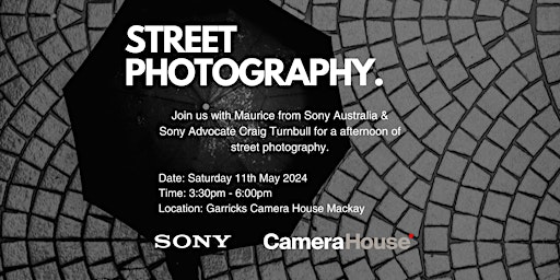 Imagem principal de Street Photography with Sony - Mackay