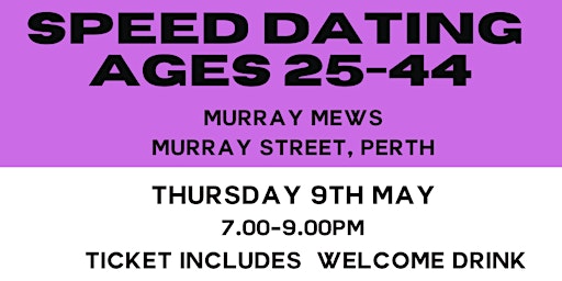 Perth CBD speed dating for ages 25-44 by Cheeky Events Australia primary image