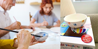Image principale de Creative Corner:  Paint and Bake a Bowl | Ages 16+