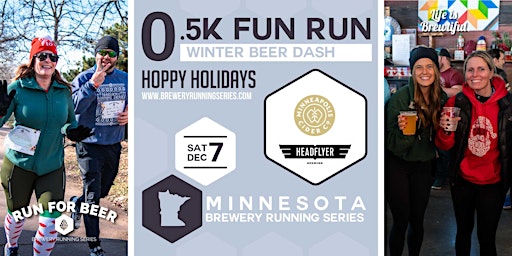 Hauptbild für 0.5k Winter Beer Dash | 2024 MN Brewery Running Series