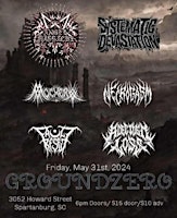 Imagem principal do evento Systematic Devastation , Angel Massacre , Mockery , Necrogasm , A Decided Loss , Fault Reset