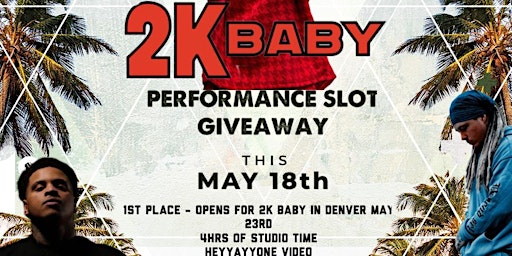 Imagem principal do evento 2KBaby Slot Contest Denver