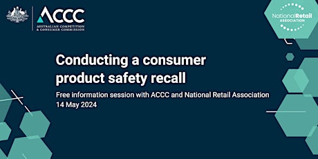 Image principale de ACCC Product Safety Recalls - Information Session