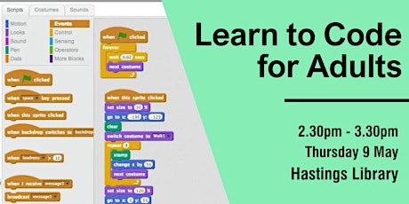 Imagen principal de Introduction to Coding for Adults - Hastings Library