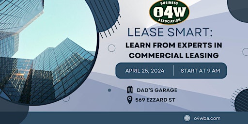 Lease Smart: Learn From Experts In Commercial Leasing primary image