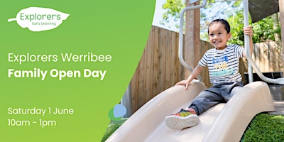 Primaire afbeelding van Explorers Werribee Family Open Day