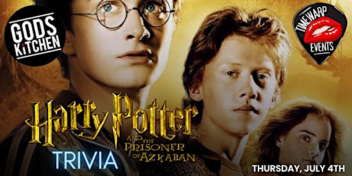 Harry Potter & The Prisoner of Azkaban Trivia  ~ Thurs July 4th primary image
