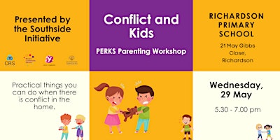 Primaire afbeelding van Conflict and Kids - PERKS Parenting Workshop