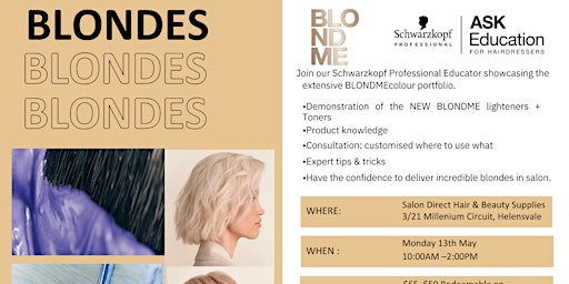 Imagen principal de Schwarzkopf Blondme Look & Learn