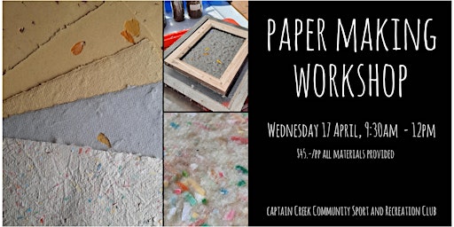 Imagem principal de Paper Making workshop