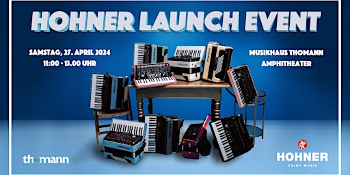 Imagem principal do evento Hohner Launch Event | Musikhaus Thomann