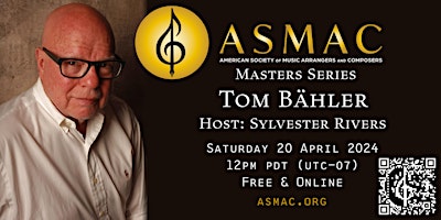 ASMAC Masters Series: Tom Bähler with host Sylvester Rivers