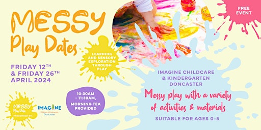 FREE Messy Play Dates Doncaster primary image