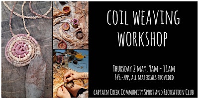 Image principale de Coil weaving workshop
